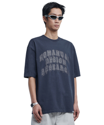 OVERDYED D.A.L T-SHIRT - WASHED NAVY