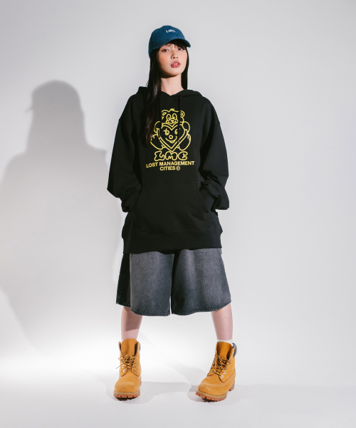 LMCの「HEART BEAR HOODIE sand(パーカー・レディース・その他・S/M/L/XL)」の3枚目の写真