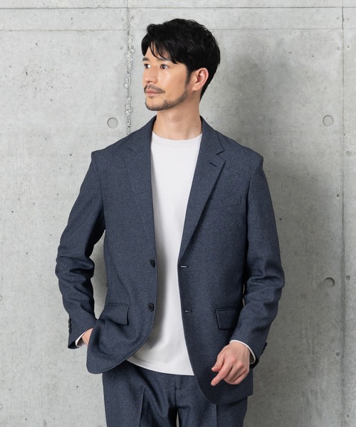 HIGH TWIST PE DOUBLE SUIT（スーツセット）｜WYM LIDNM（ウィム バイ