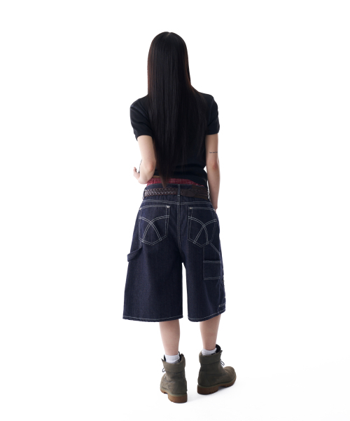 AAKAM(アーカム)の「Ribbed Star Ringer Top (Black)(Tシャツ/カットソー・レディース・その他・2/1)」の5枚目の写真