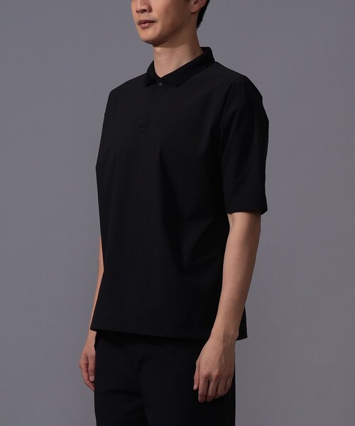 B.G.THREE All-Time Stretch Woven Polo (LV.2)