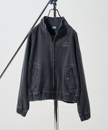 UMBRO × FREAK'S STORE/アンブロ 別注 DENIM STAND COLLAR BLOUSON/デニム スタンドカラー ブルゾン