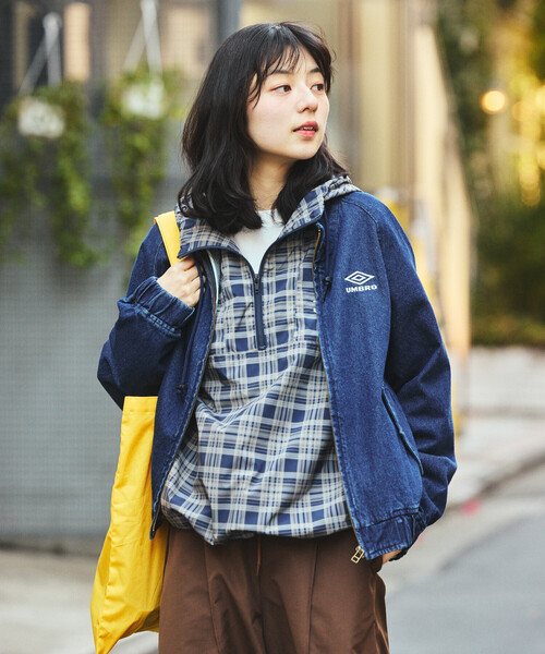 セール】UMBRO × FREAK'S STORE/アンブロ 別注 DENIM STAND COLLAR