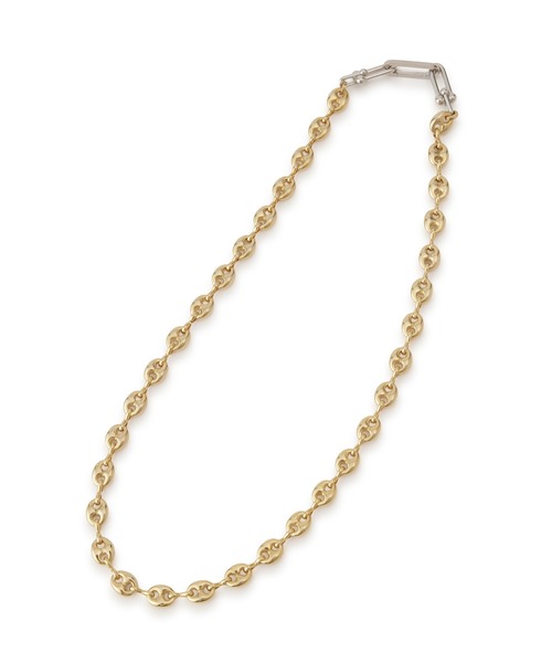 ADAM ET ROPE'(アダムエロペ)の「【EO for ADAM ET ROPE'】Chunky Anchor Chain Necklace(ネックレス・レディース・ゴールド・FREE)」の1枚目の写真