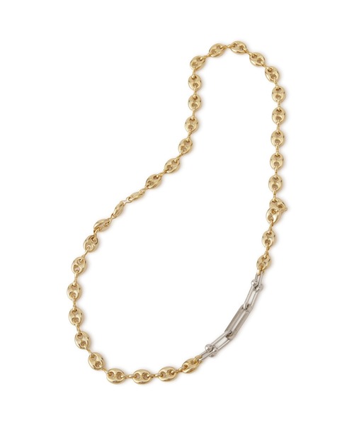 ADAM ET ROPE'(アダムエロペ)の「【EO for ADAM ET ROPE'】Chunky Anchor Chain Necklace(ネックレス・レディース・ゴールド・FREE)」の2枚目の写真