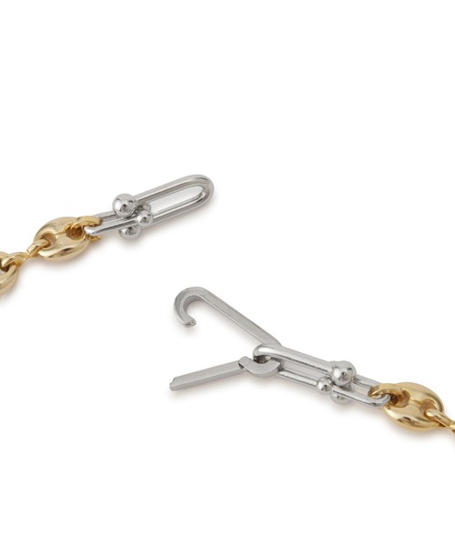 ADAM ET ROPE'(アダムエロペ)の「【EO for ADAM ET ROPE'】Chunky Anchor Chain Necklace(ネックレス・レディース・ゴールド・FREE)」の3枚目の写真