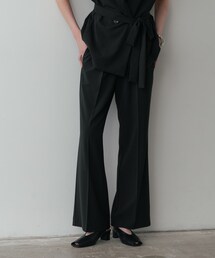 GALLEST | Comfy SET UP|ストレートフレアパンツ【セットアップ対応/通勤/カセット服】(その他パンツ)