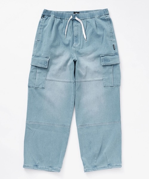 DC SHOES(ディーシーシューズ)の「DC SHOES メンズ 26 SUPERWIDE CARGO PANT カーゴパンツ 【2026年春夏モデル】/ドローコード付きツータックボトムス(その他パンツ・メンズ・ブルー/ブラック/ブラック系その他6/ブルー系その他/ブラック系その他/ライトインディゴブルー/グレー系その他2/ミント・X-LARGE/LARGE/MEDIUM/SMALL)」の8枚目の写真