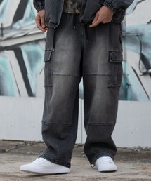 DC SHOES メンズ 26 SUPERWIDE CARGO PANT カーゴパンツ 【2026年春夏モデル】/ドローコード付きツータックボトムス