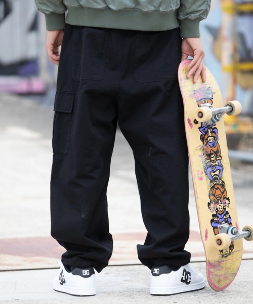 DC SHOES(ディーシーシューズ)の「DC SHOES メンズ 26 SUPERWIDE CARGO PANT カーゴパンツ 【2026年春夏モデル】/ドローコード付きツータックボトムス(その他パンツ・メンズ・ブルー/ブラック/ブラック系その他6/ブルー系その他/ブラック系その他/ライトインディゴブルー/グレー系その他2/ミント・X-LARGE/LARGE/MEDIUM/SMALL)」の10枚目の写真