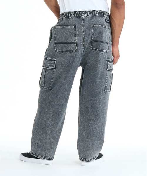 DC SHOES(ディーシーシューズ)の「DC SHOES メンズ 26 SUPERWIDE CARGO PANT カーゴパンツ 【2026年春夏モデル】/ドローコード付きツータックボトムス(その他パンツ・メンズ・ブルー/ブラック/ブラック系その他6/ブルー系その他/ブラック系その他/ライトインディゴブルー/グレー系その他2/ミント・X-LARGE/LARGE/MEDIUM/SMALL)」の14枚目の写真