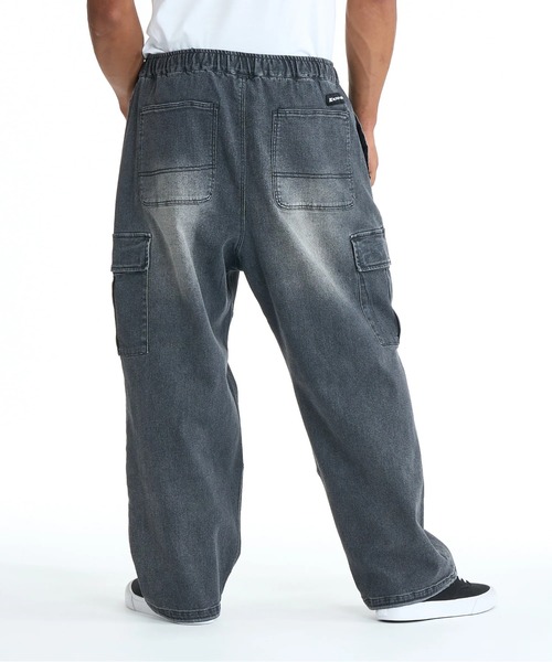DC SHOES(ディーシーシューズ)の「DC SHOES メンズ 26 SUPERWIDE CARGO PANT カーゴパンツ 【2026年春夏モデル】/ドローコード付きツータックボトムス(その他パンツ・メンズ・ブルー/ブラック/ブラック系その他6/ブルー系その他/ブラック系その他/ライトインディゴブルー/グレー系その他2/ミント・X-LARGE/LARGE/MEDIUM/SMALL)」の17枚目の写真