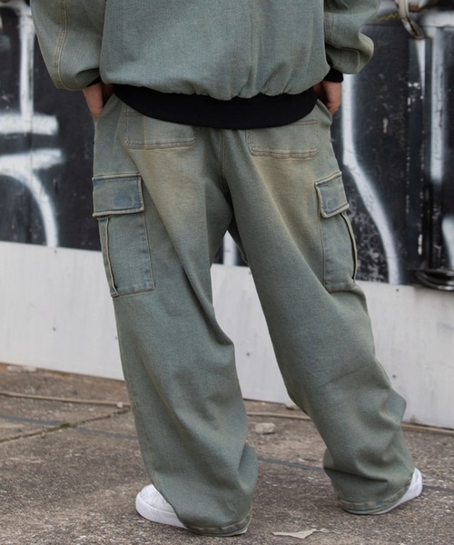 DC SHOES(ディーシーシューズ)の「DC SHOES メンズ 26 SUPERWIDE CARGO PANT カーゴパンツ 【2026年春夏モデル】/ドローコード付きツータックボトムス(その他パンツ・メンズ・ブルー/ブラック/ブラック系その他6/ブルー系その他/ブラック系その他/ライトインディゴブルー/グレー系その他2/ミント・X-LARGE/LARGE/MEDIUM/SMALL)」の19枚目の写真