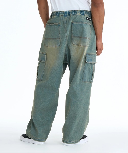 DC SHOES(ディーシーシューズ)の「DC SHOES メンズ 26 SUPERWIDE CARGO PANT カーゴパンツ 【2026年春夏モデル】/ドローコード付きツータックボトムス(その他パンツ・メンズ・ブルー/ブラック/ブラック系その他6/ブルー系その他/ブラック系その他/ライトインディゴブルー/グレー系その他2/ミント・X-LARGE/LARGE/MEDIUM/SMALL)」の21枚目の写真