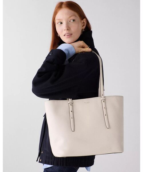 kate spade new york(ケイトスペード ニューヨーク)の「ドゥー イット オール トート バッグ(トートバッグ・レディース・ベージュ・ONESIZE)」の1枚目の写真