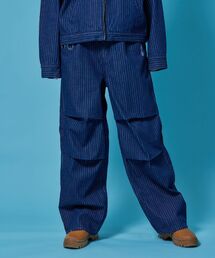 SEQUENZ（シークエンズ）の「※WEB限定 / セットアップ対応 / タックワイドデニムパンツ / sqnz tucked denim pants（その他パンツ）」