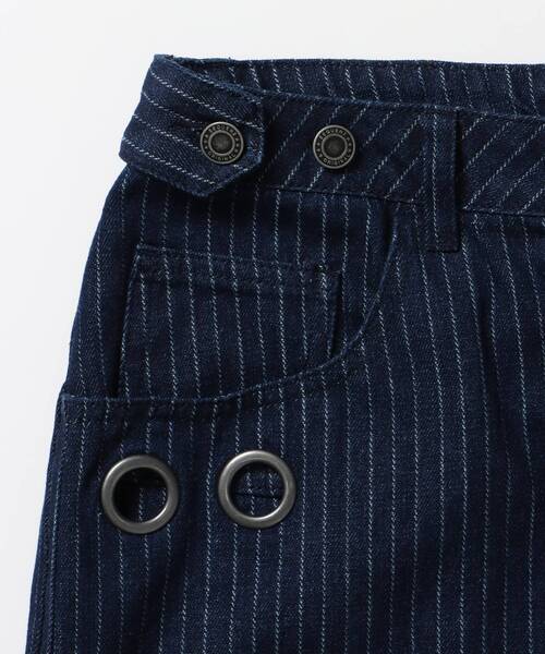 SEQUENZ(シークエンズ)の「※WEB限定 / セットアップ対応 / タックワイドデニムパンツ / sqnz tucked denim pants(その他パンツ・メンズ・ネイビー/ブラック系その他・LARGE/MEDIUM/SMALL)」の15枚目の写真
