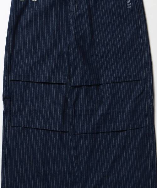 SEQUENZ(シークエンズ)の「※WEB限定 / セットアップ対応 / タックワイドデニムパンツ / sqnz tucked denim pants(その他パンツ・メンズ・ネイビー/ブラック系その他・LARGE/MEDIUM/SMALL)」の17枚目の写真