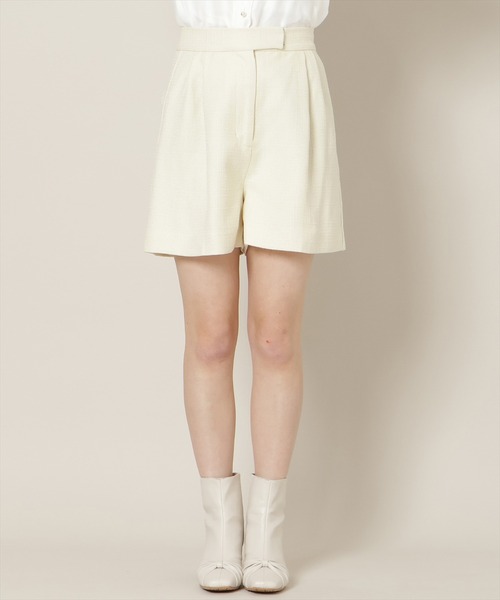 WILLSELECTION(ウィルセレクション)の「【セットアップ対応】ツイードタックショートパンツ(その他パンツ・レディース・オフホワイト/ミント/イエロー・FREE)」の16枚目の写真