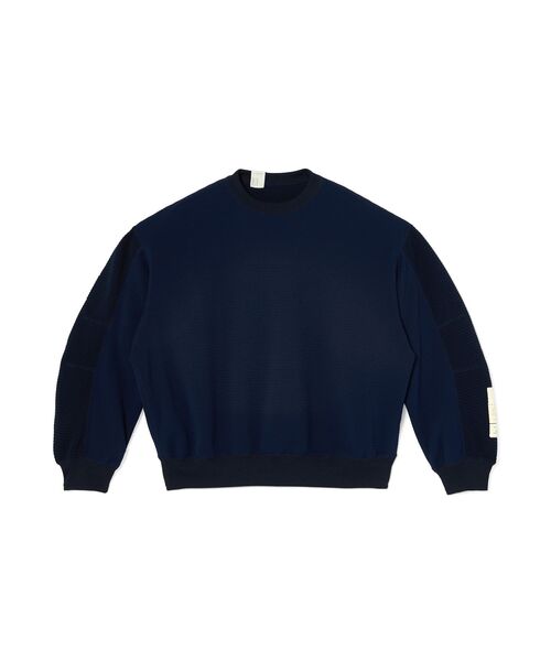 N.HOOLYWOOD TEST PRODUCT EXCHANGE SERVICE（N.ハリウッド テストプロダクト エクスチェンジサービス）の「CREWNECK SWEATSHIRT（スウェット・メンズ・ホワイト/ネイビー/ブラック・40/38/36）」の14枚目の写真