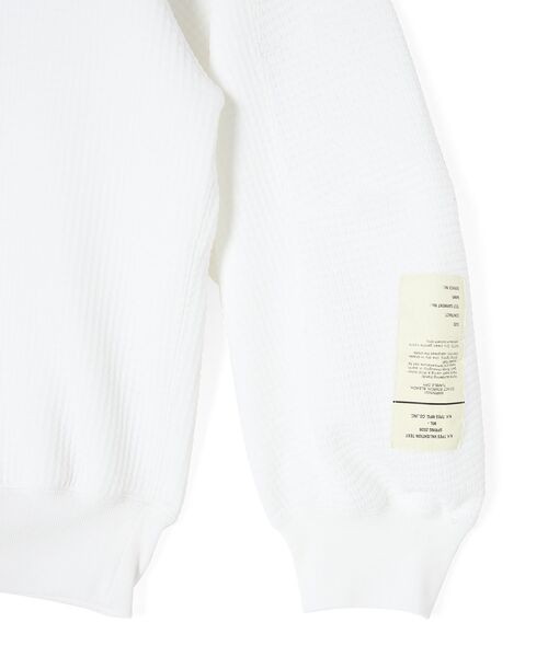 N.HOOLYWOOD TEST PRODUCT EXCHANGE SERVICE（N.ハリウッド テストプロダクト エクスチェンジサービス）の「CREWNECK SWEATSHIRT（スウェット・メンズ・ホワイト/ネイビー/ブラック・40/38/36）」の5枚目の写真