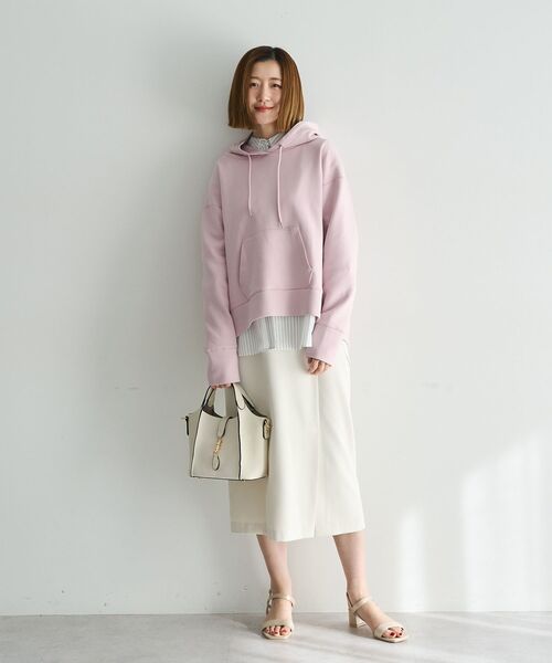 YECCA VECCA(イェッカヴェッカ)の「サイドベルトナロースカート(スカート・レディース・イエロー/ネイビー/アイボリー・S/M)」の17枚目の写真