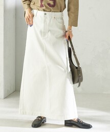 SHIPS | NINE CASE:〈洗濯機可能〉デニム スカート(デニムスカート)