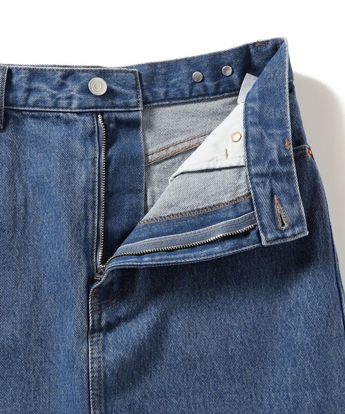 SHIPS（シップス）の「NINE CASE:〈洗濯機可能〉デニム スカート（デニムスカート・レディース・ブルー/ホワイト・MEDIUM/SMALL）」の9枚目の写真