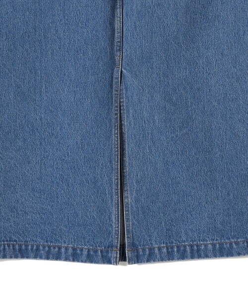 SHIPS（シップス）の「NINE CASE:〈洗濯機可能〉デニム スカート（デニムスカート・レディース・ブルー/ホワイト・MEDIUM/SMALL）」の12枚目の写真