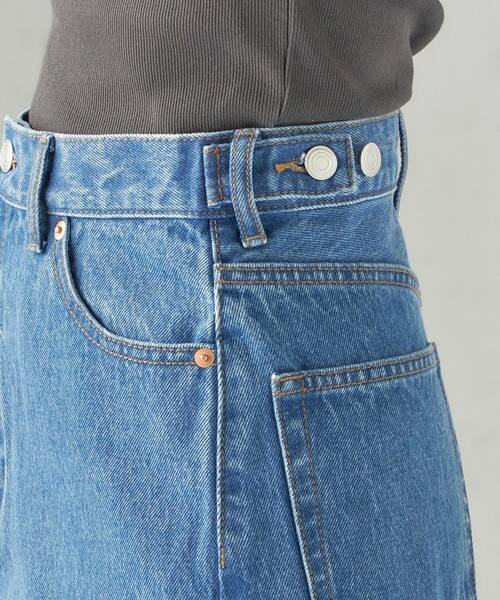 SHIPS（シップス）の「NINE CASE:〈洗濯機可能〉デニム スカート（デニムスカート・レディース・ブルー/ホワイト・MEDIUM/SMALL）」の22枚目の写真