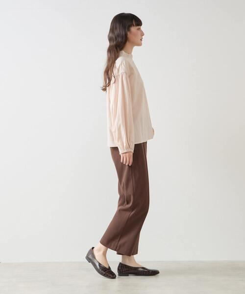 LOGEMENT DE CLAIRE(ロジュモンドクレール)の「【LOURMARIN】裏起毛ストレートパンツ(その他パンツ・レディース・チャコールグレー/ブラウン・3/2)」の8枚目の写真