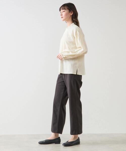 LOGEMENT DE CLAIRE(ロジュモンドクレール)の「【LOURMARIN】裏起毛ストレートパンツ(その他パンツ・レディース・チャコールグレー/ブラウン・3/2)」の20枚目の写真