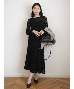 WAVE SWITCH SHEER DRESS（ドレス）｜Ameri（アメリ）のファッション