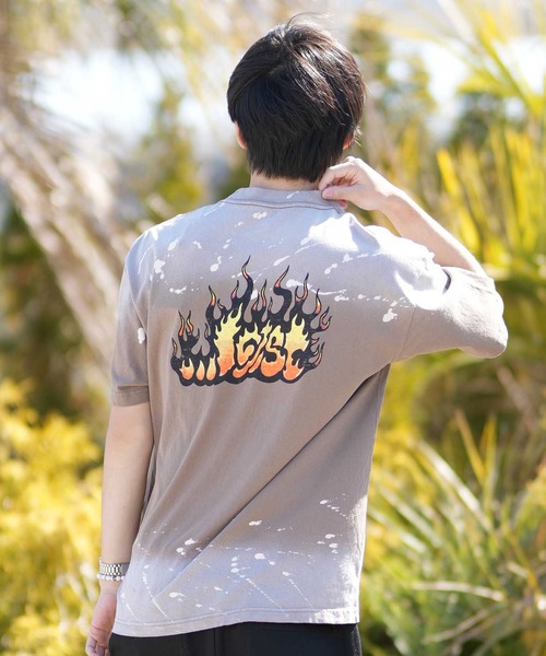 lost(ロスト)の「lost/ロスト FLAME LAM TEE Tシャツ LM6S-2101(Tシャツ/カットソー・メンズ・レッド/ブラウン/ブルー・XL/L/M)」の6枚目の写真