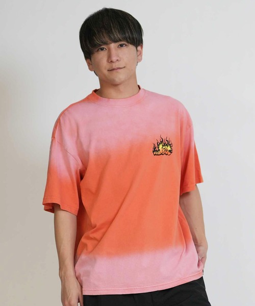 lost(ロスト)の「lost/ロスト FLAME LAM TEE Tシャツ LM6S-2101(Tシャツ/カットソー・メンズ・レッド/ブラウン/ブルー・XL/L/M)」の16枚目の写真