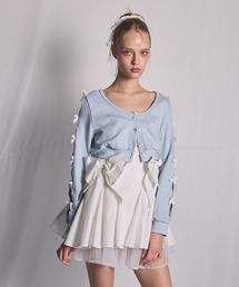 lilLilly | ギンガムショートカーディガン(カーディガン/ボレロ)