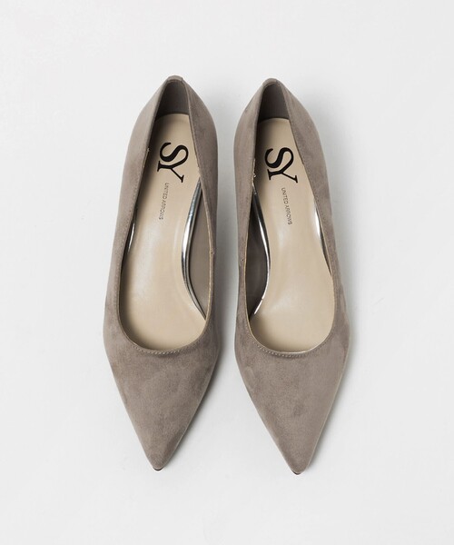 SY UNITED ARROWS（シーユナイテッドアローズ）の「＜SY＞ ポインテッドプレーン SE パンプス50↑（パンプス・レディース・モカ・23.5cm/23cm/24cm/22.5cm/24.5cm/22cm/25cm）」の3枚目の写真
