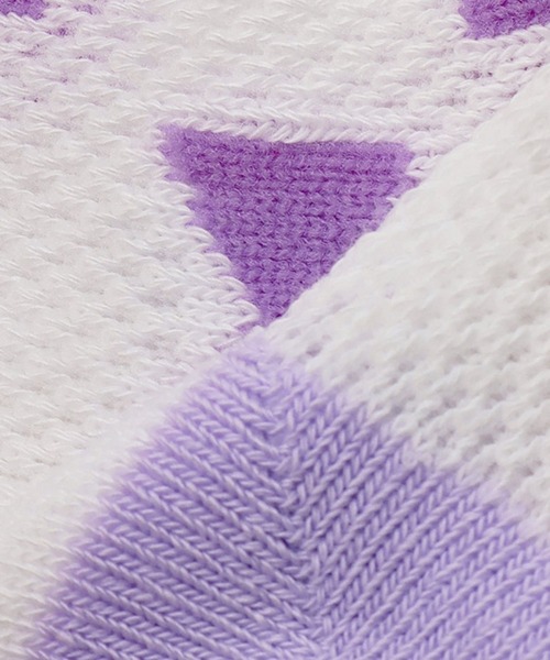 KP DECO（ケーピーデコ）の「mimiちゃん ショートソックス 【COOLMAX】（ソックス/靴下・キッズ・ラベンダー/ピンク・14cm/16cm/18cm/20cm/22cm）」の5枚目の写真