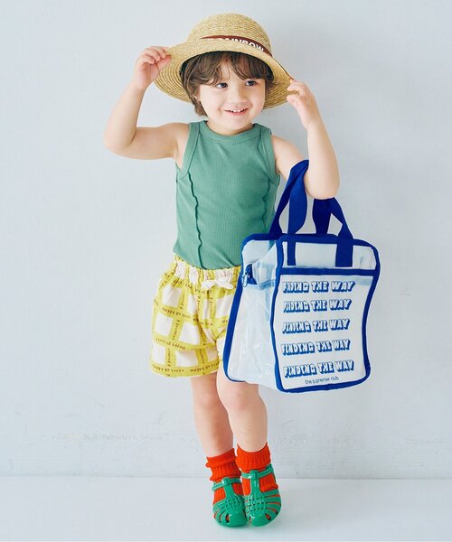 p.premier(ピードットプルミエ)の「グラフィックプリントスイムバッグ(スイムグッズ・キッズ・ブルー/グリーン/レッド/オレンジ・FREE)」の5枚目の写真