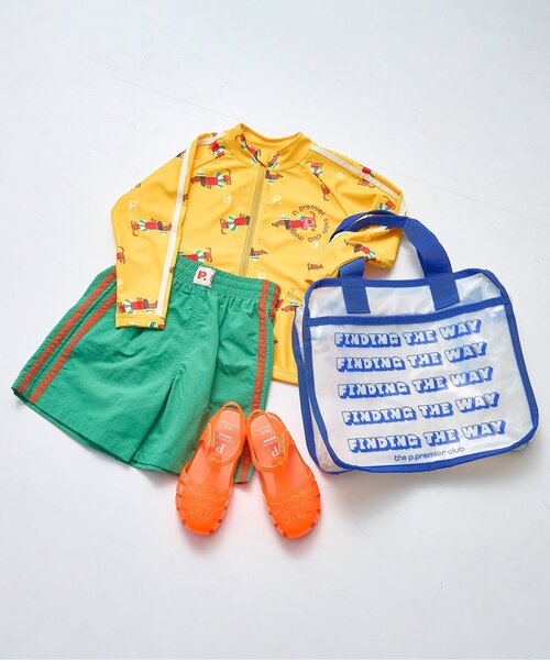 p.premier(ピードットプルミエ)の「グラフィックプリントスイムバッグ(スイムグッズ・キッズ・ブルー/グリーン/レッド/オレンジ・FREE)」の7枚目の写真