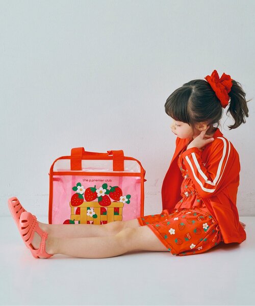 p.premier(ピードットプルミエ)の「グラフィックプリントスイムバッグ(スイムグッズ・キッズ・ブルー/グリーン/レッド/オレンジ・FREE)」の10枚目の写真