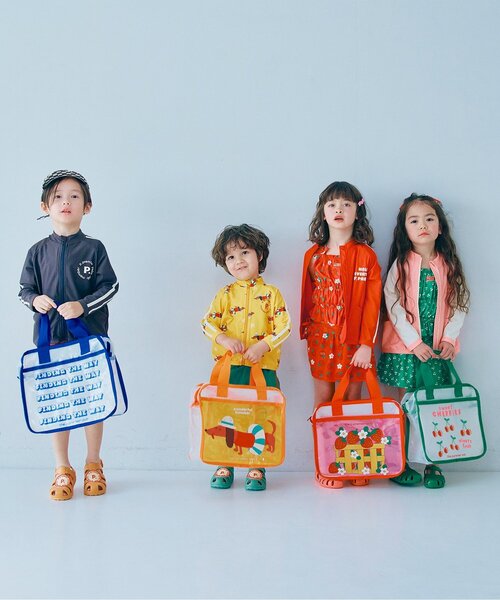 p.premier(ピードットプルミエ)の「グラフィックプリントスイムバッグ(スイムグッズ・キッズ・ブルー/グリーン/レッド/オレンジ・FREE)」の11枚目の写真