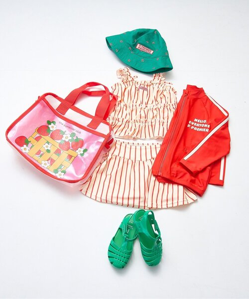 p.premier(ピードットプルミエ)の「グラフィックプリントスイムバッグ(スイムグッズ・キッズ・ブルー/グリーン/レッド/オレンジ・FREE)」の12枚目の写真