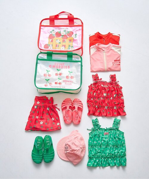 p.premier(ピードットプルミエ)の「グラフィックプリントスイムバッグ(スイムグッズ・キッズ・ブルー/グリーン/レッド/オレンジ・FREE)」の14枚目の写真