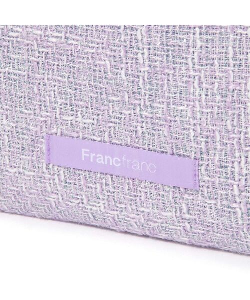 Francfranc（フランフラン）の「ロゴトート ツイード S パープル（トートバッグ・レディース・パープル・FREE）」の3枚目の写真