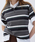 Spick & Span�i�X�s�b�N�A���h�X�p���j�́u�s�ꕔ�X��+WEB����tGlyph Multi Border Knit Poloshirt�i�j�b�g/�Z�[�^�[�j�v�b�l�C�r�[