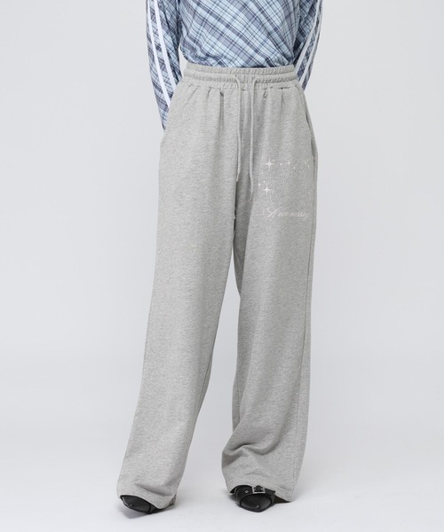 セール】【UNISEX】AMES WORLDWIDE ／52HOTFIXパンツ（スウェット
