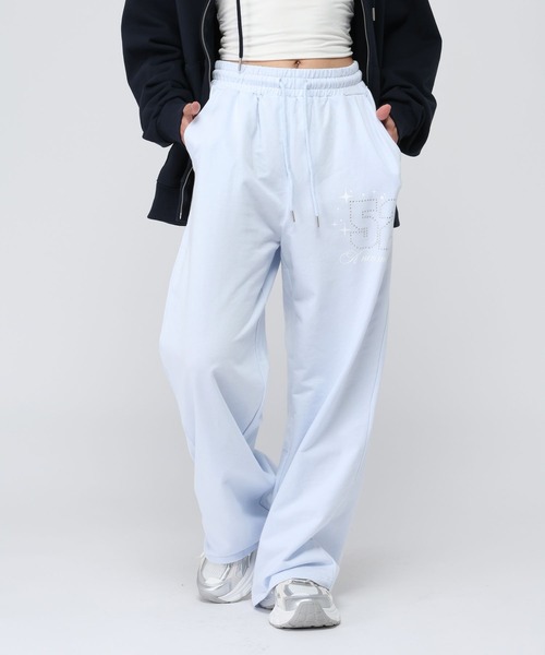 セール】【UNISEX】AMES WORLDWIDE ／52HOTFIXパンツ（スウェット