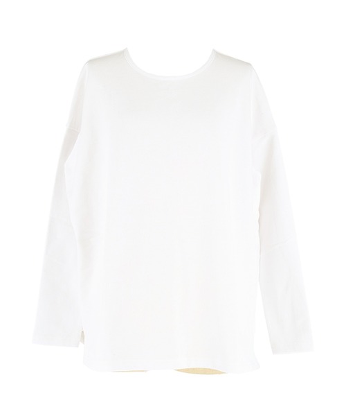 coca(coca)(コカ)の「ミニ裏毛ドルマンチュニック トップス(Tシャツ/カットソー・レディース・ブラック/ホワイト・L/M)」の21枚目の写真
