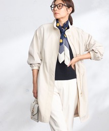 GALLORIA（ギャローリア）の「【はっ水・防花粉】スタンドモッズコート（モッズコート）」